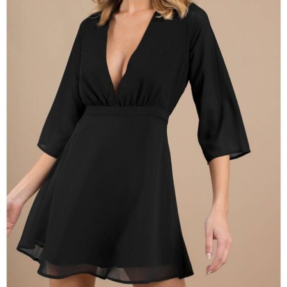 TOBI Take it Slow Skater Dress size Small - Picture 2 of 11